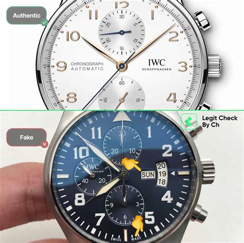 iwc watches fake|iwc watch authenticity check.